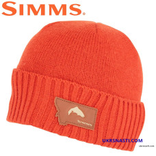 Шапка Simms Big Sky Wool Beanie Orange